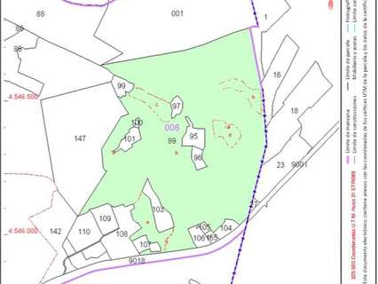 Parcela rústica en venta en Pratdip