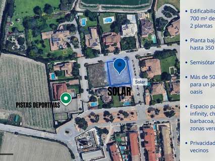 Parcela urbana en venta en Vegas del Genil