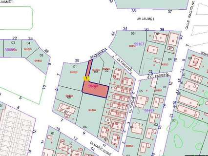 Parcela urbana en venta en Oropesa del Mar