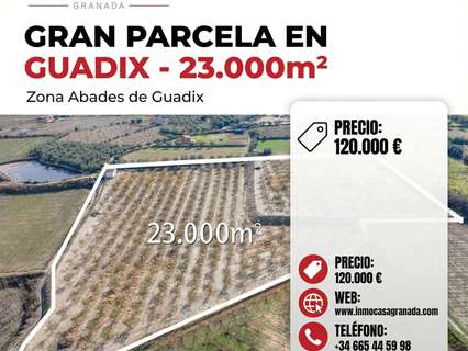 Parcela rústica en venta en Beas de Guadix