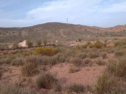 Parcela rústica en venta en Abanilla