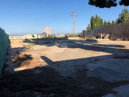Parcela en venta en Calpe
