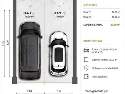 Plaza de parking en venta en Torremolinos