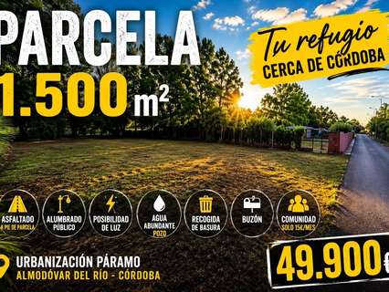 Parcela rústica en venta en Almodóvar del Río