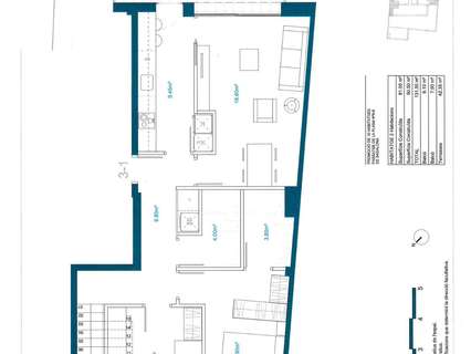 Ático dúplex en venta en Badalona