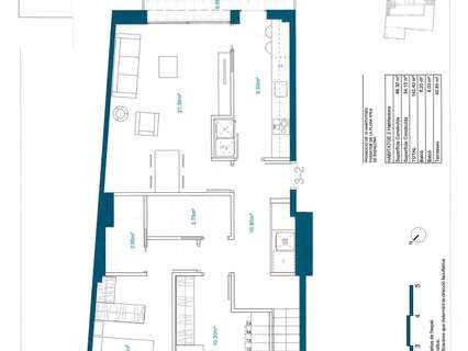 Ático dúplex en venta en Badalona