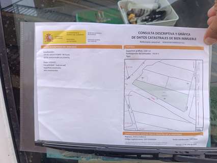 Parcela urbana en venta en Dénia rebajada