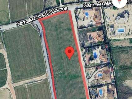 Parcela rústica en venta en Catral