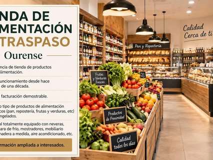 Local comercial en alquiler en Ourense