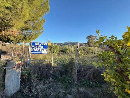 Parcela en venta en Murcia zona Garres y Lages