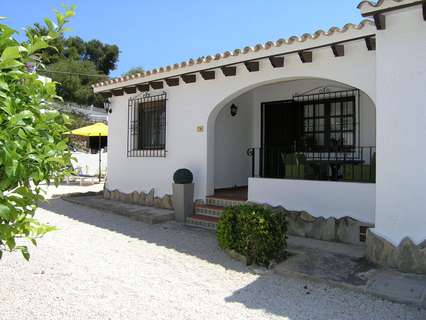 Bungalow en alquiler en Teulada zona Moraira