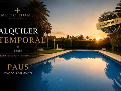 Piso en alquiler en Alicante