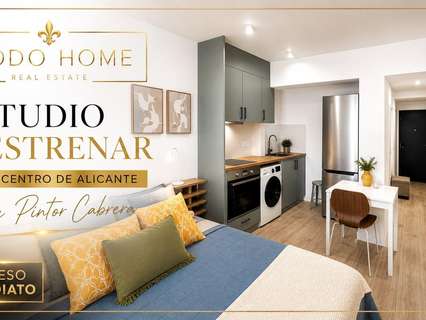 Estudio en alquiler en Alicante