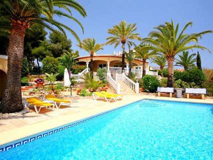 Villa en alquiler de temporada en Teulada zona Moraira