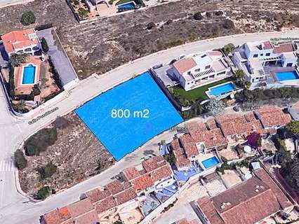 Parcela en venta en Teulada Moraira