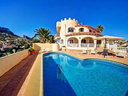 Villa en alquiler de temporada en Calpe