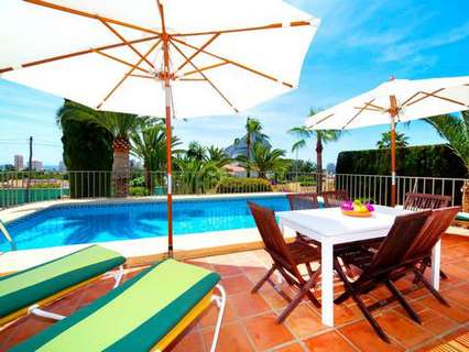 Villa en alquiler de temporada en Calpe