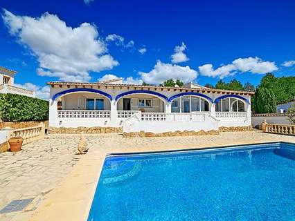 Villa en alquiler de temporada en Teulada zona Moraira