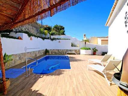 Villa en alquiler de temporada en Benissa