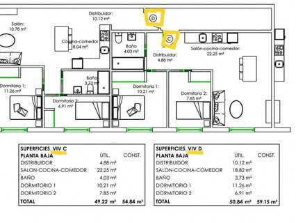 Planta baja en venta en Sagunto/Sagunt