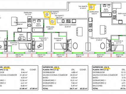 Piso en venta en Sagunto/Sagunt