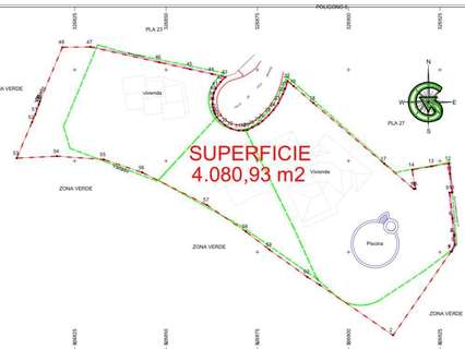 Parcela rústica en venta en Marbella
