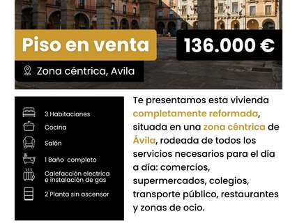 Piso en venta en Ávila