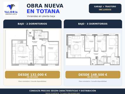 Planta baja en venta en Totana