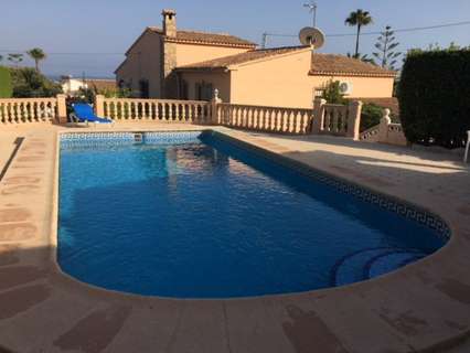 Villa en alquiler de temporada en Teulada Moraira