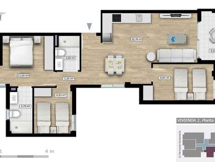 Ático en venta en Elche/Elx