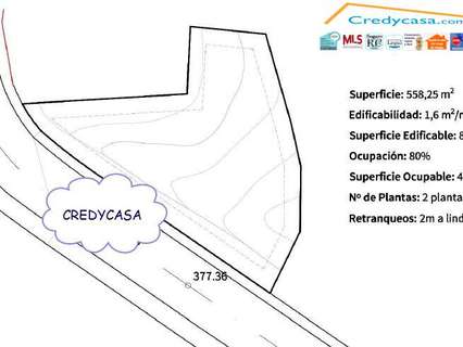 Parcela urbana en venta en Adeje