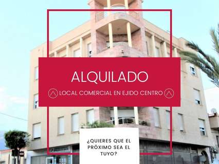 Local comercial en alquiler en El Ejido