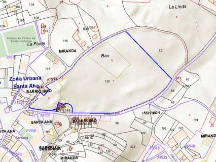 Parcela rústica en venta en Avilés