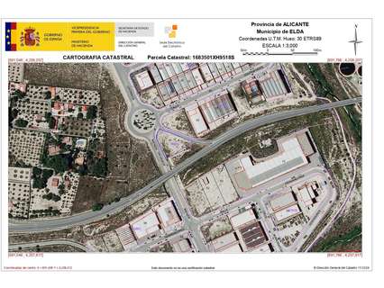 Parcela industrial en venta en Elda