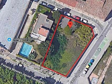 Parcela urbana en venta en Igualada