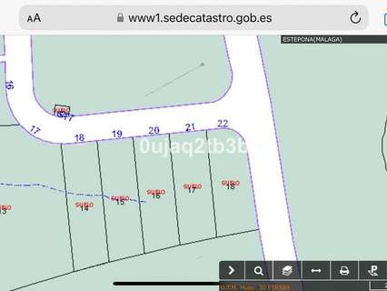 Parcela rústica en venta en Casares