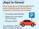 Plaza de parking en venta en Murcia rebajada