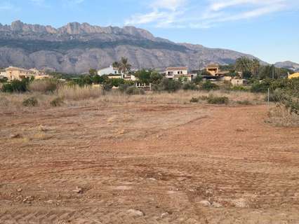 Parcela rústica en venta en Altea