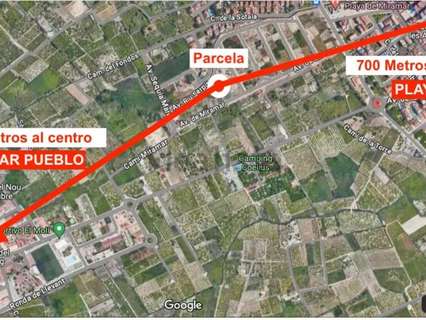 Parcela urbana en venta en Miramar