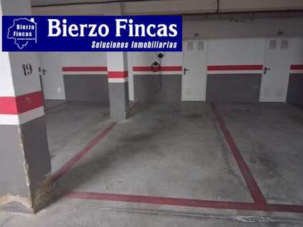 Plaza de parking en alquiler en Ponferrada