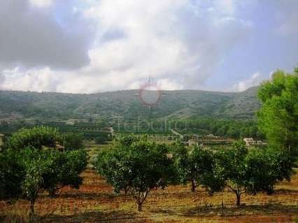 Parcela rústica en venta en Benissa