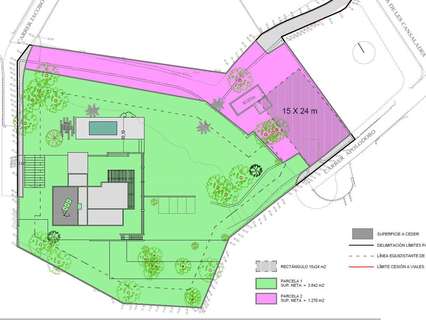 Parcela rústica en venta en Altea
