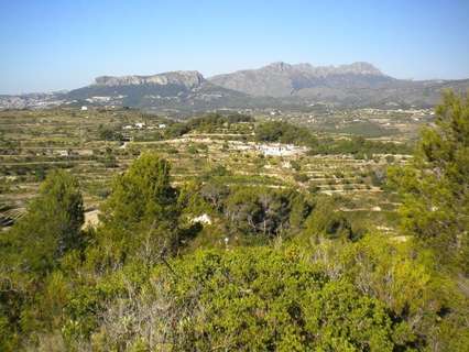 Parcela rústica en venta en Benissa
