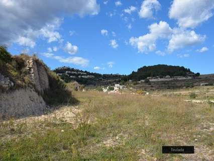Parcela rústica en venta en Benitachell