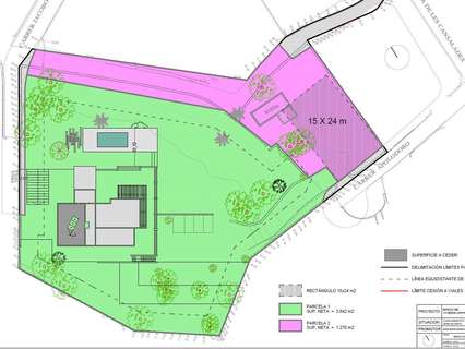 Parcela rústica en venta en Altea