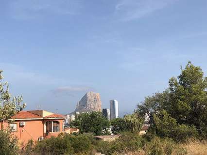 Parcela rústica en venta en Calpe