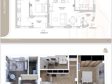 Apartamento en venta en Albacete