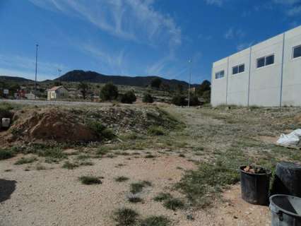Parcela industrial en venta en Hondón de las Nieves