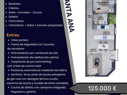 Apartamento en venta en Elda