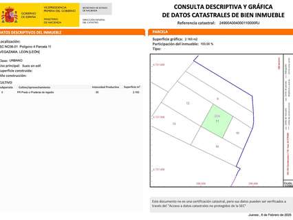 Parcela rústica en venta en Villaquilambre